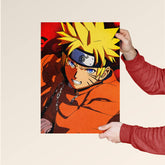 Naruto Uzumaki – Nine Tails Unleashed Poster